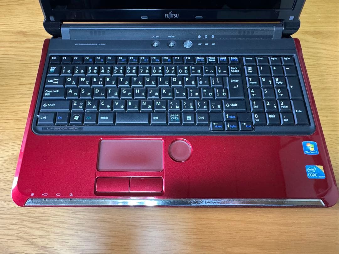 LIFEBOOK AH53/C レッド