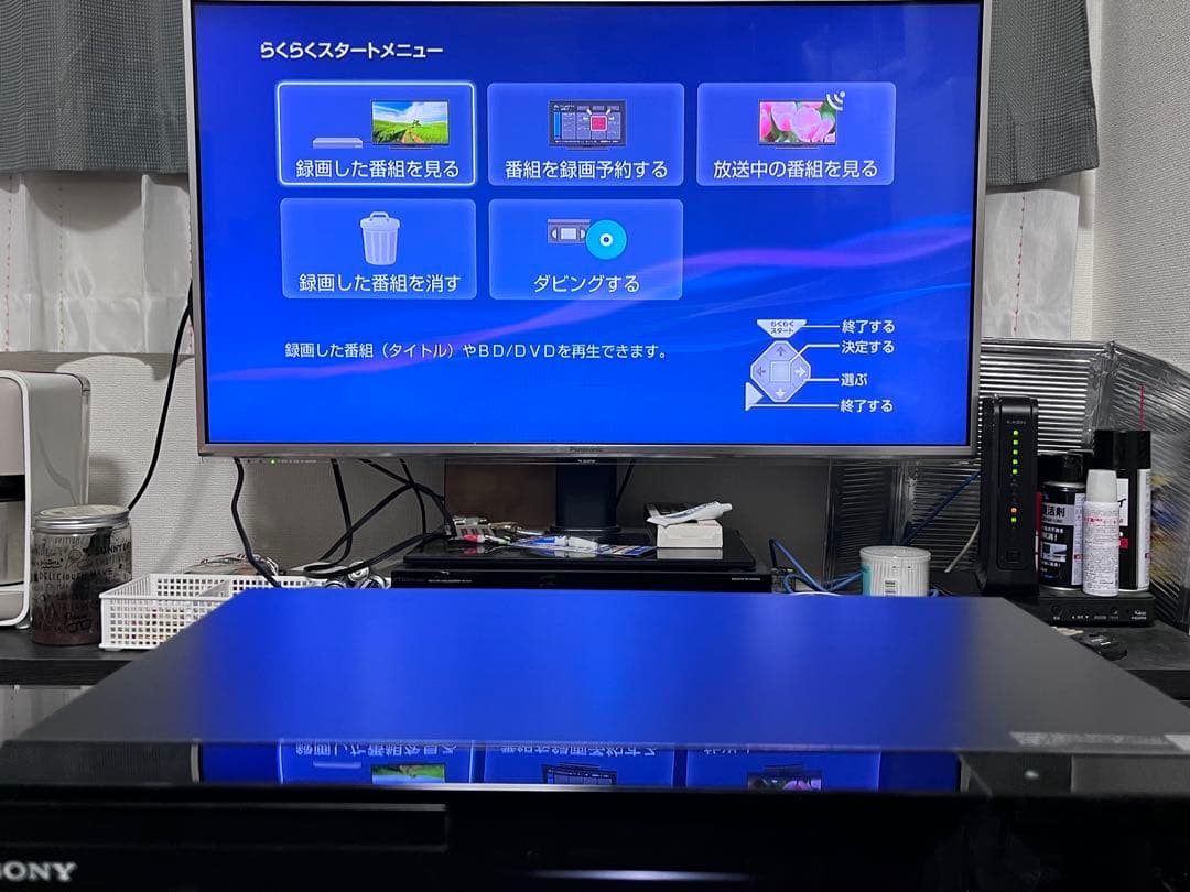 1TB 3番組録画 ソニー　ブルーレイレコーダー　BDZ-ET1200