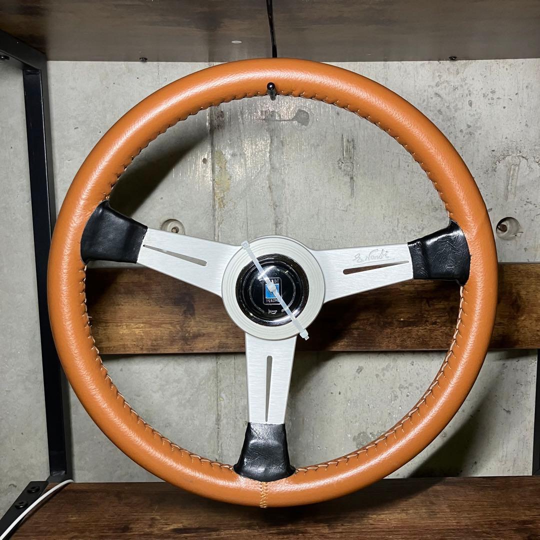 【リペア品】NARDI ナルディ クラシック レザー ステアリング ハンドル