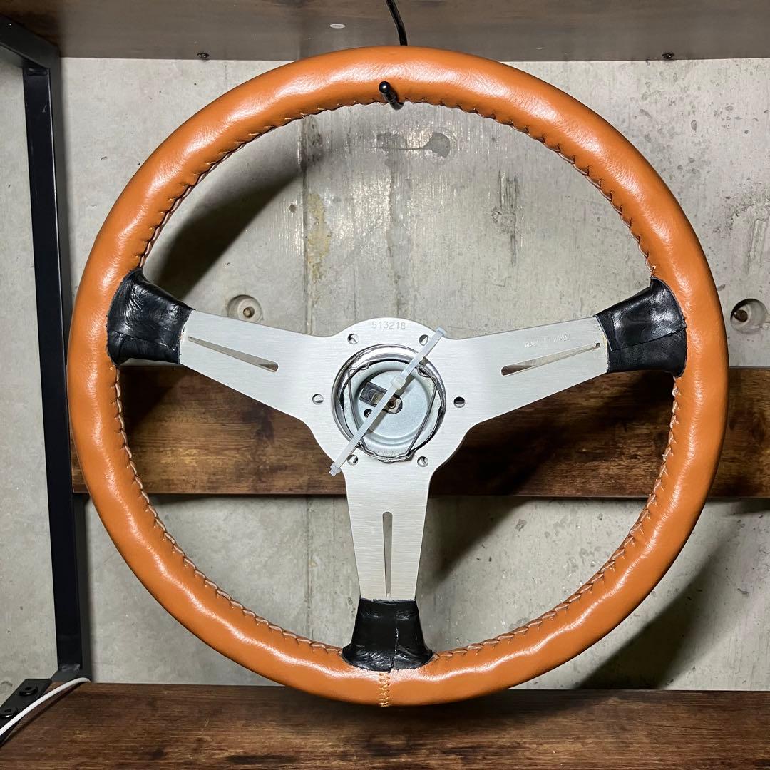 【リペア品】NARDI ナルディ クラシック レザー ステアリング ハンドル