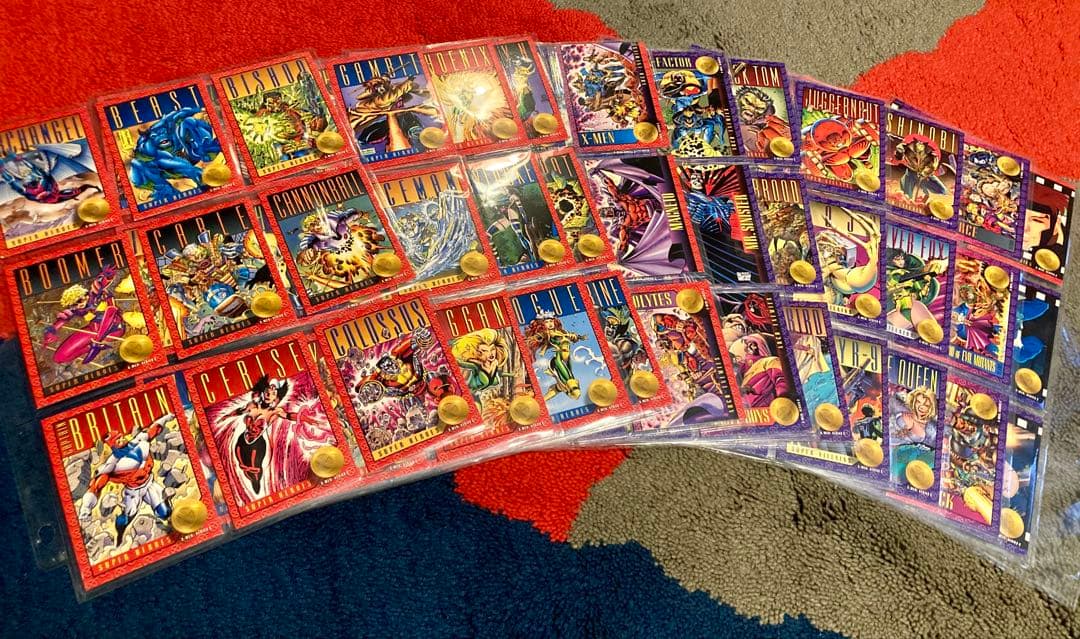 1993スカイボックス社製 X-MENシリーズ2 レギュラーカード 全100種