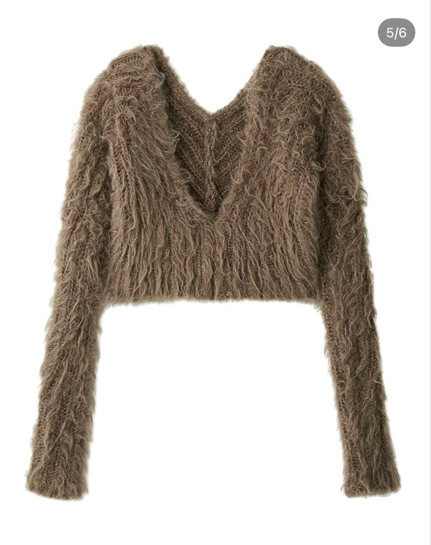 SNIDEL ブラウン キャミロングワンピース　ニットセット