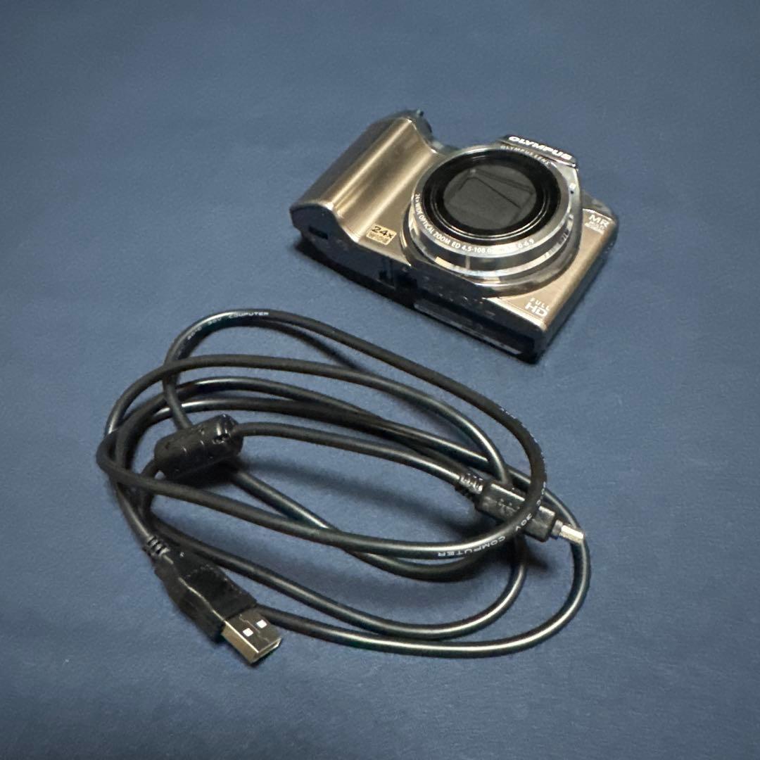 美品 オリンパス コンパクトデジカメ 24倍ワイドズーム SZ-30MR