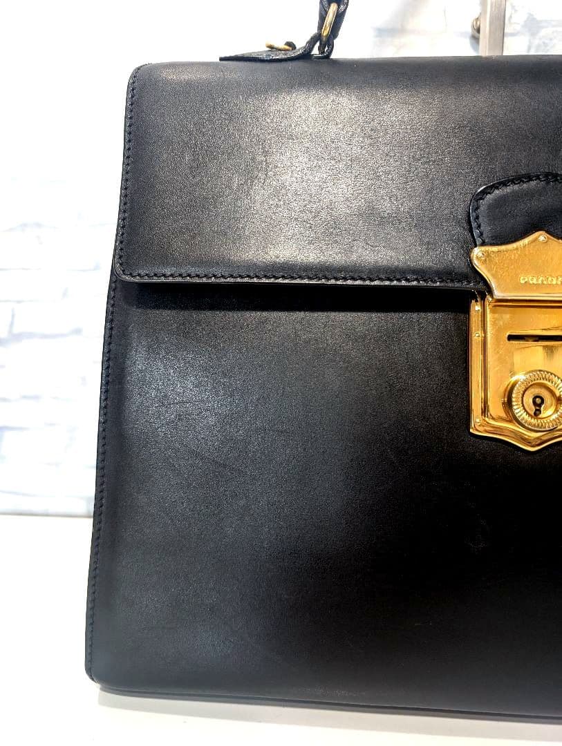 ✨美品✨希少✨　プラダ　PRADA　ハンドバッグ　フォーマル　ビジネスバッグ