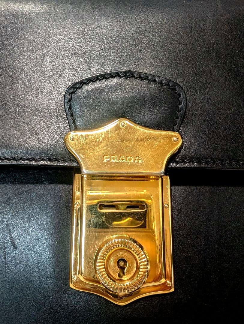 ✨美品✨希少✨　プラダ　PRADA　ハンドバッグ　フォーマル　ビジネスバッグ