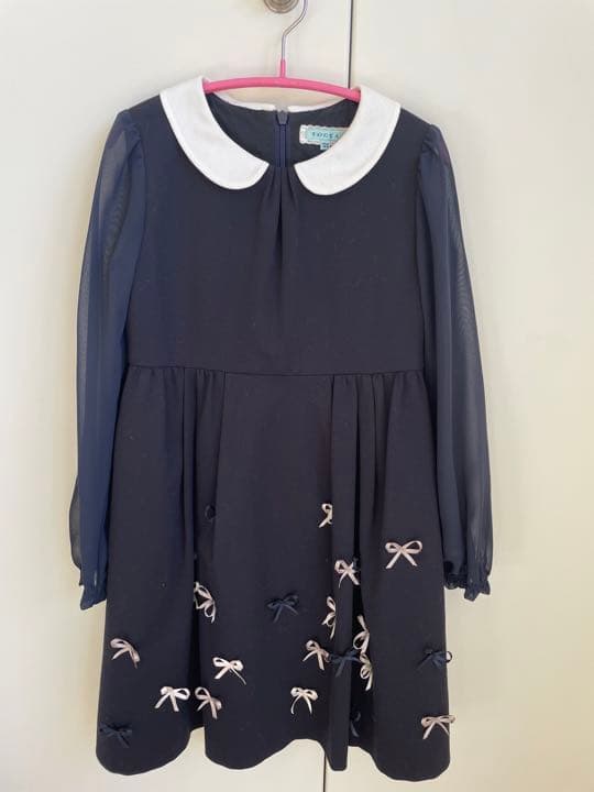 【最終値下げ】TOCCAトッカ上着ワンピース  120靴卒園式 入学式 結婚式