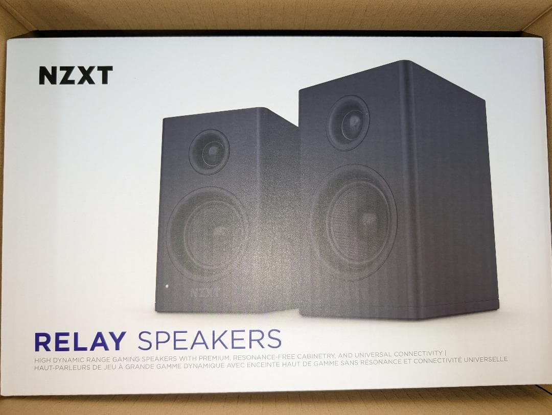 ☆新品未開封☆NZXT Relay Speakers Black PCスピーカー