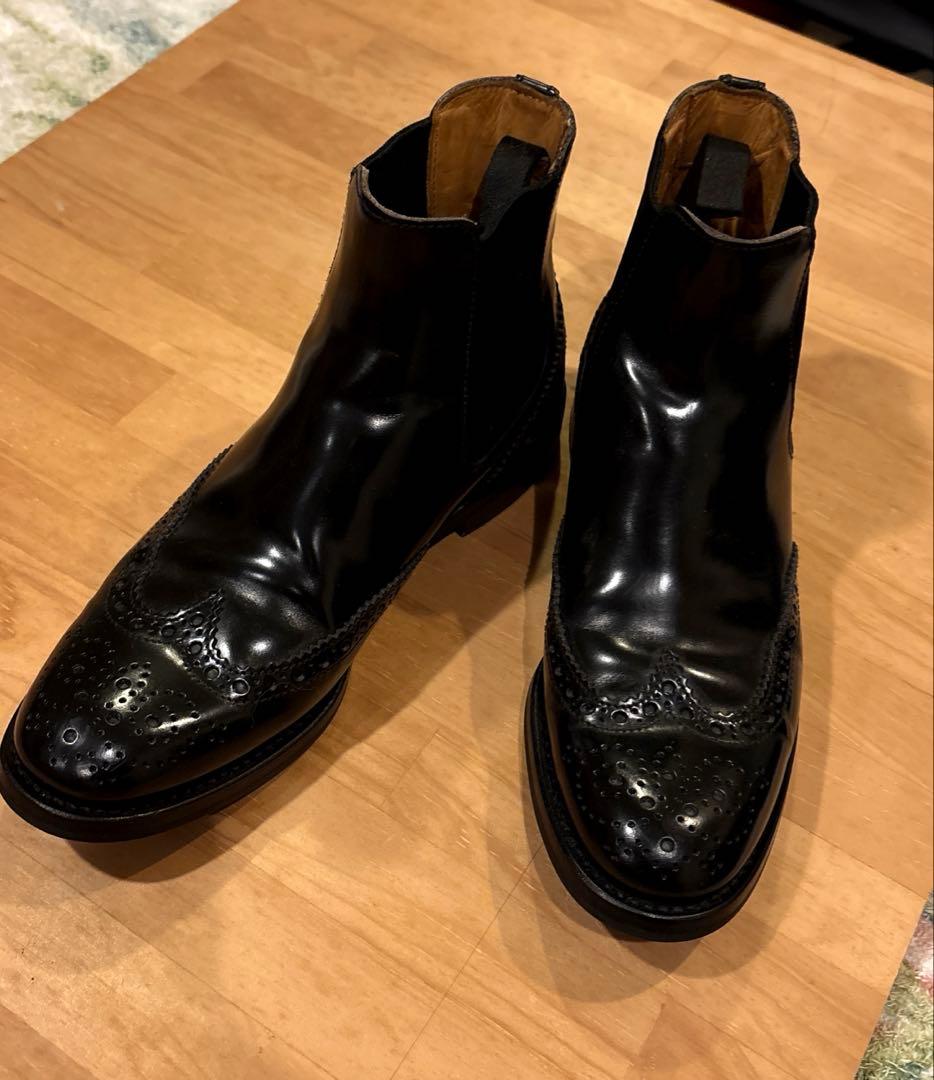 y*u様 チャーチ KETSBY サイドゴア　ショートブーツ 36黒　23.0c