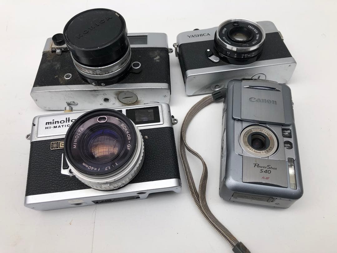 KONICA AUTO S などまとめて4台ジャンク(D137)