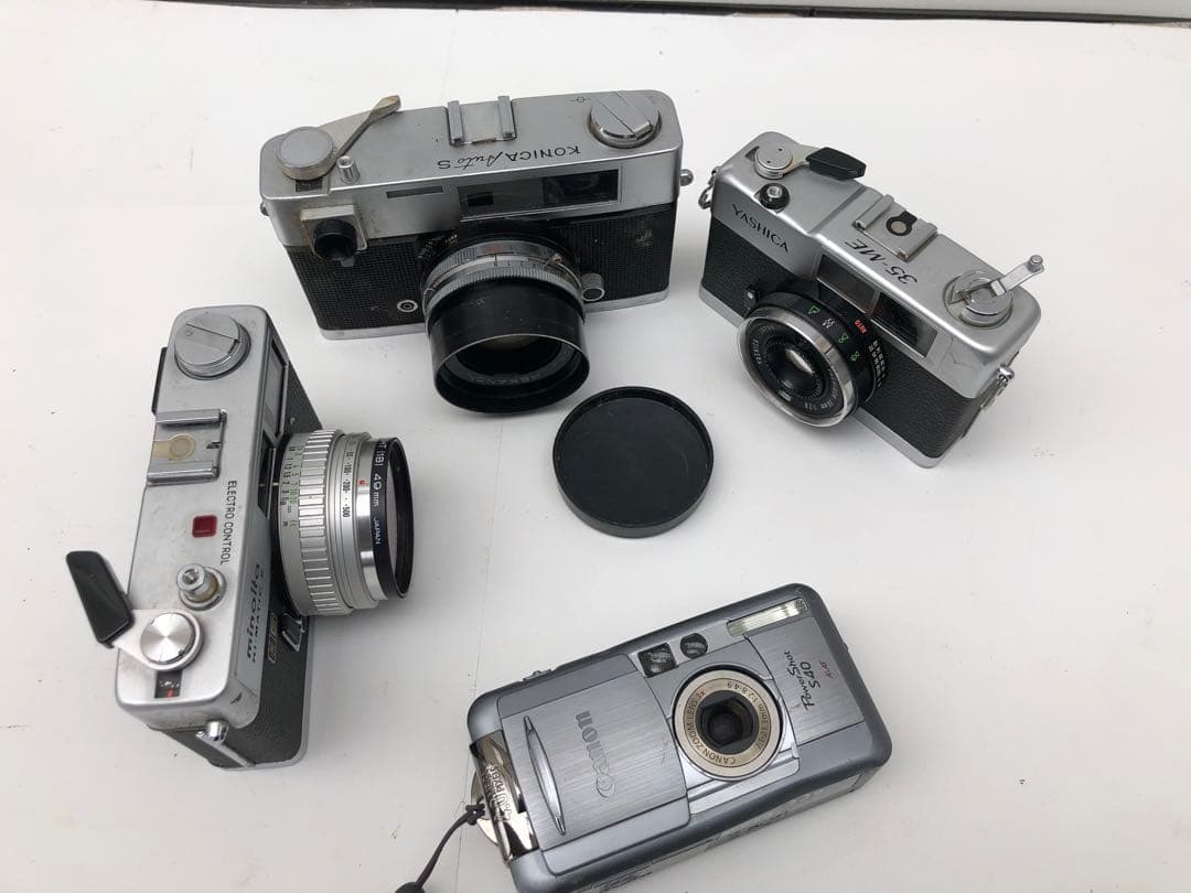 KONICA AUTO S などまとめて4台ジャンク(D137)