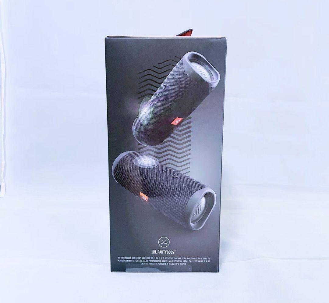 【新品】JBL FLIP5 ポータブルBluetoothスピーカー ブラック