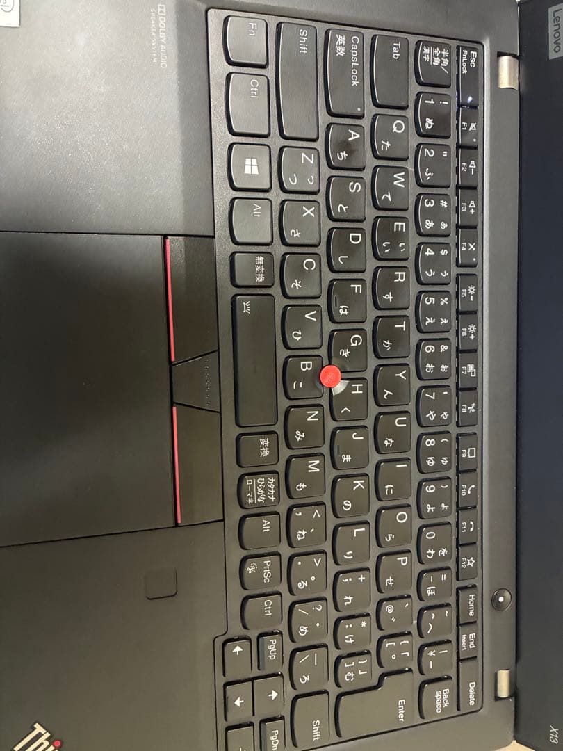 ThinkPad X13 gen1 corei7 LTE通信可