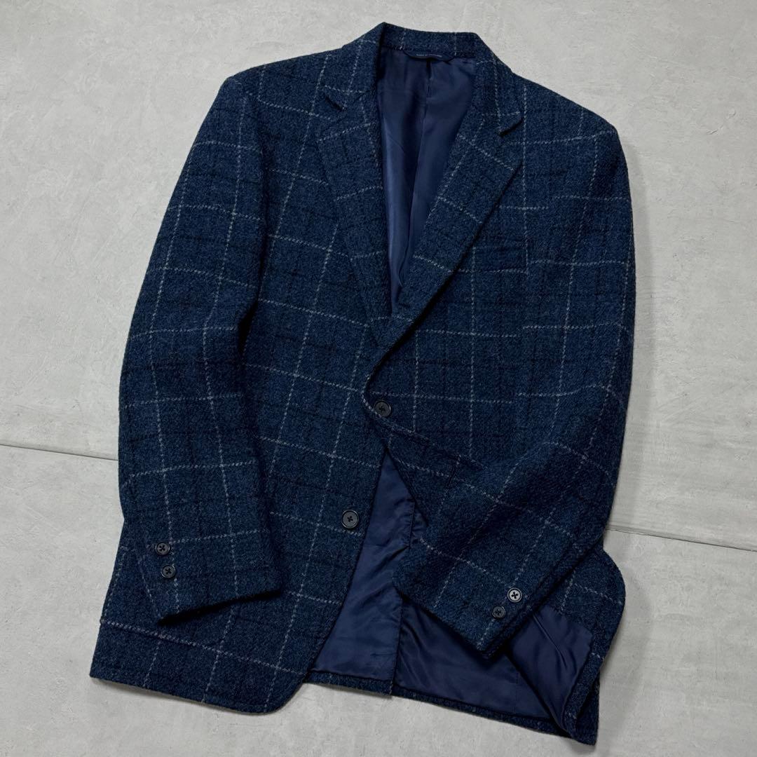 未使用20AW ブルックスブラザーズ ハリスツイード 段返り3つ釦 サックJKT