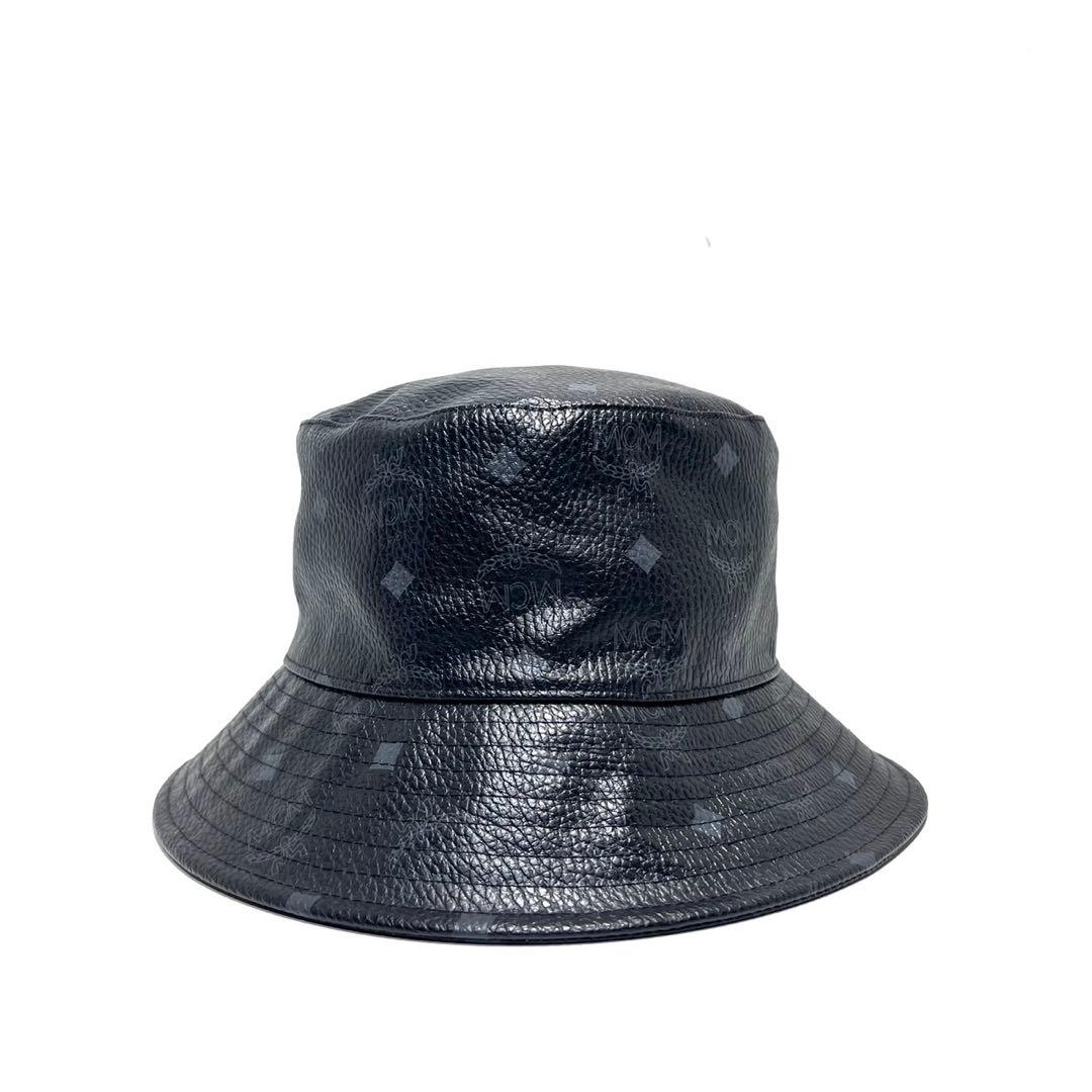 【美品】MCM エムシーエム/ヴィセトス柄/PVC/ハット バケットハット