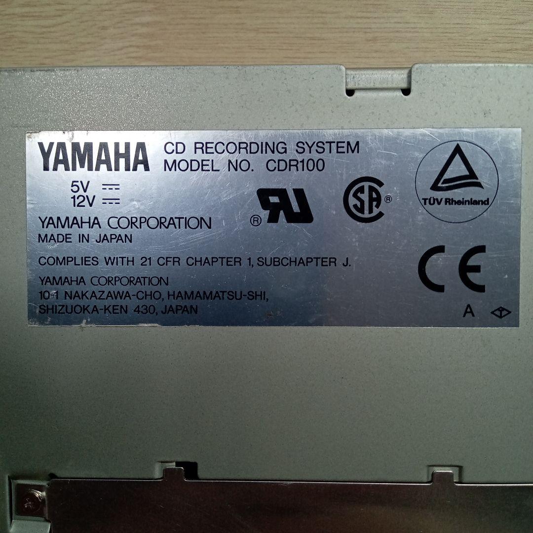 YAMAHA CDR100 Plextor PX-40TSUWi 動作未確認