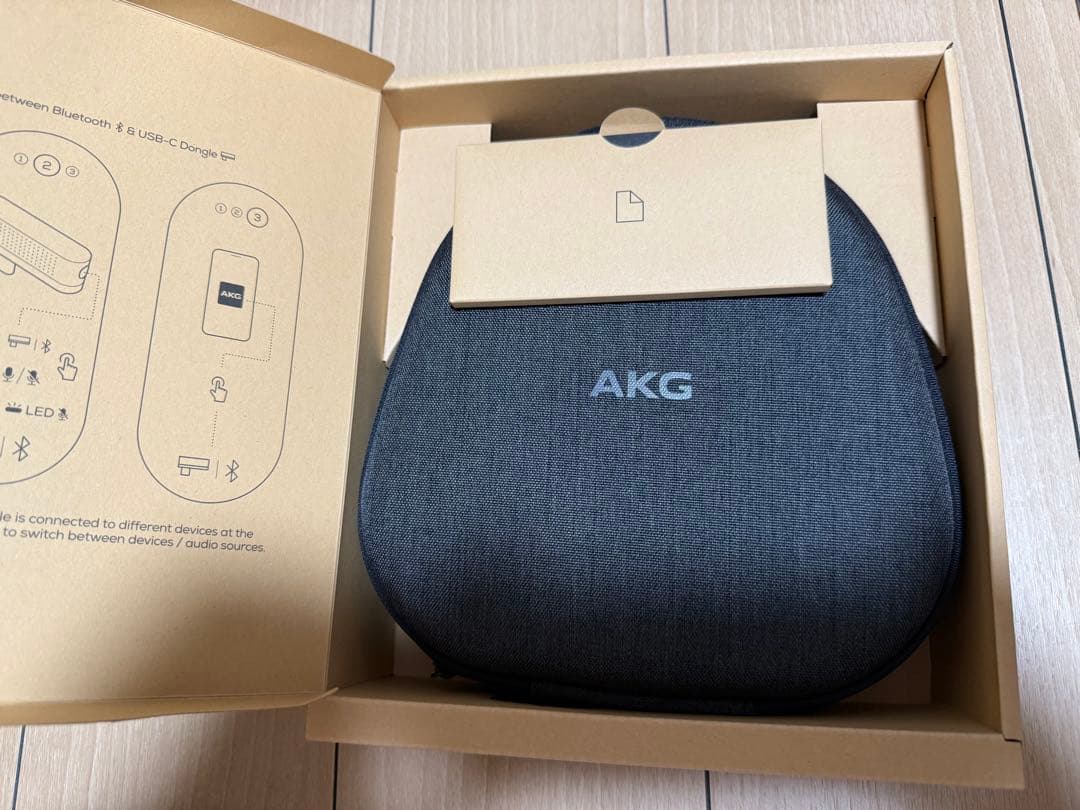 AKG N9 HYBRID ワイヤレスヘッドホン 本体