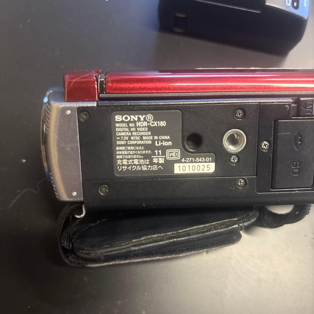SONY ビデオカメラ　hdr-cx180