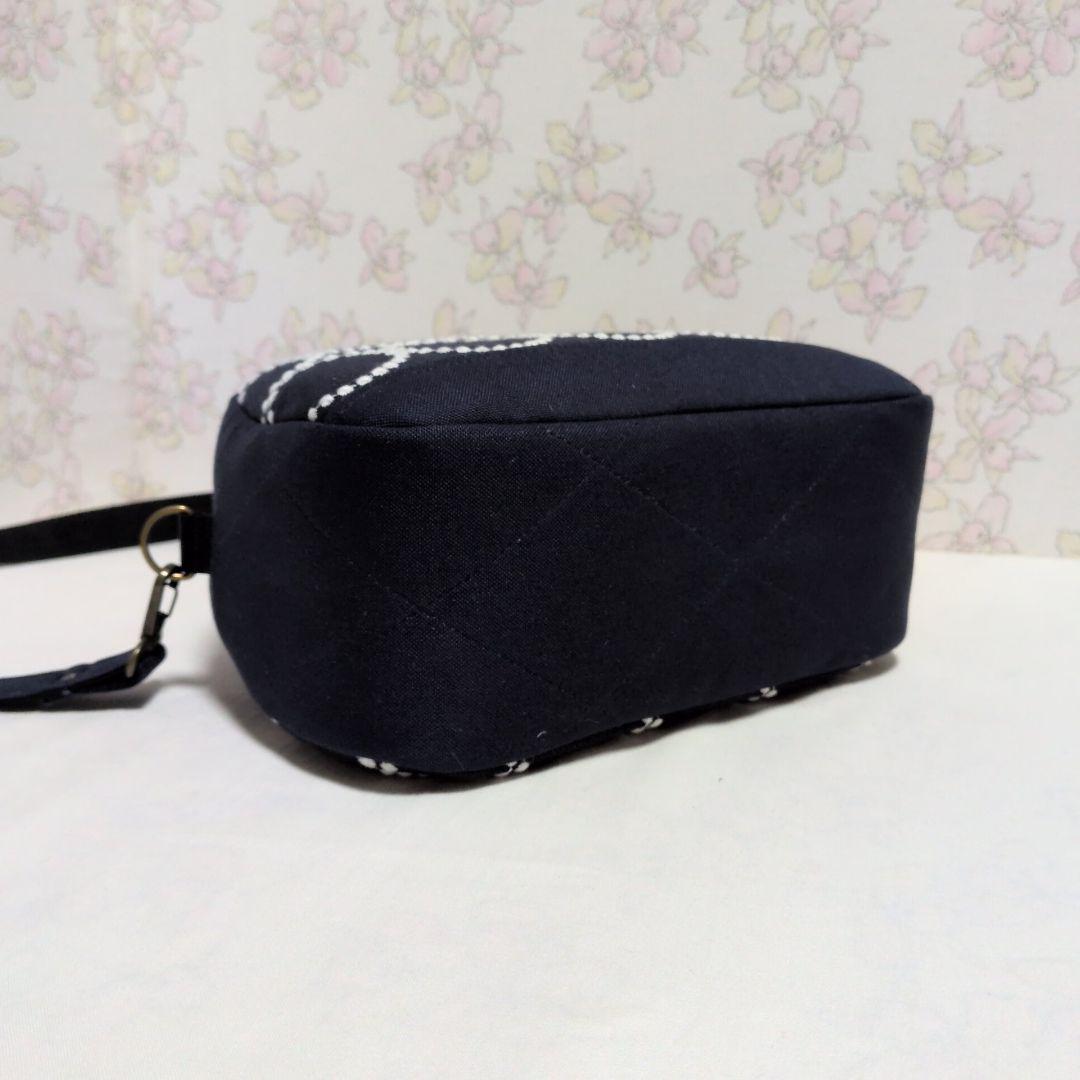 ミナペルホネン　ハンドメイド　バッグ　ショルダー　タンバリン