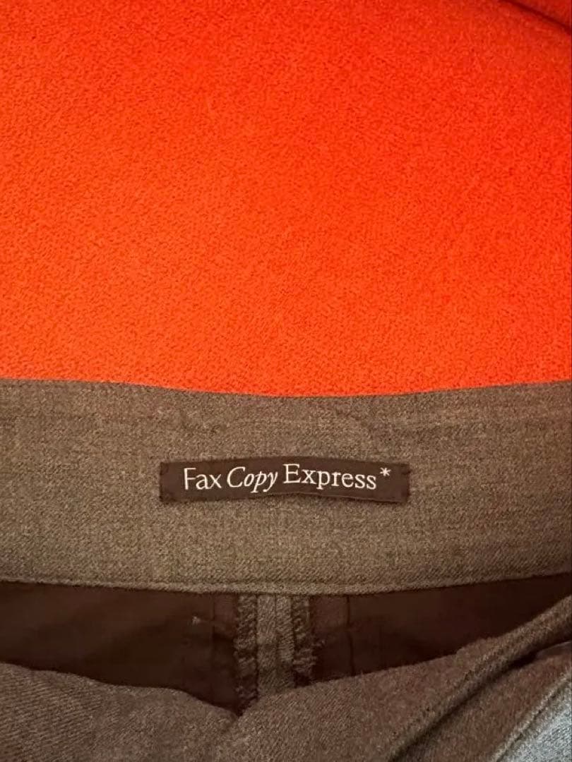 fax copy express スラックス　グレー
