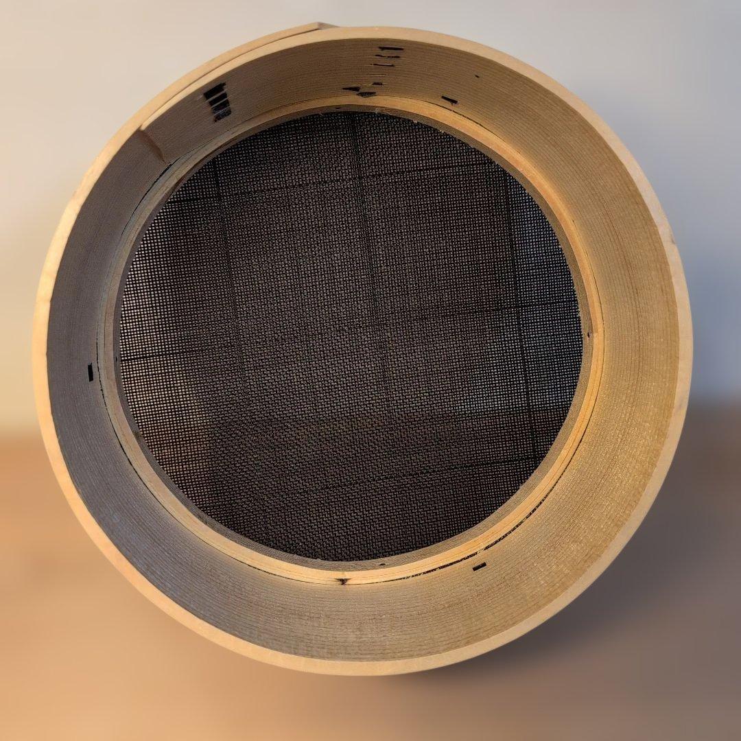 【未使用】馬毛のうらごし 21センチ　足立茂久商店