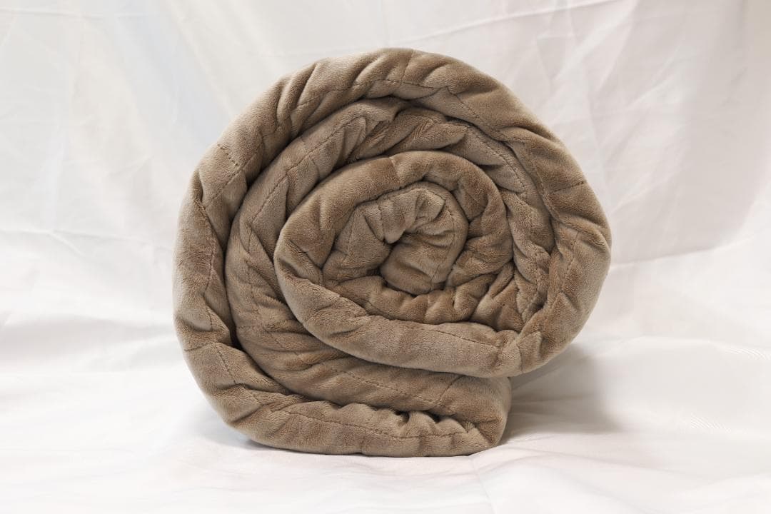 【訳あり】ハグラビ ウェイトブランケット/モカブラウン・M(9,0Kg)・ダブル