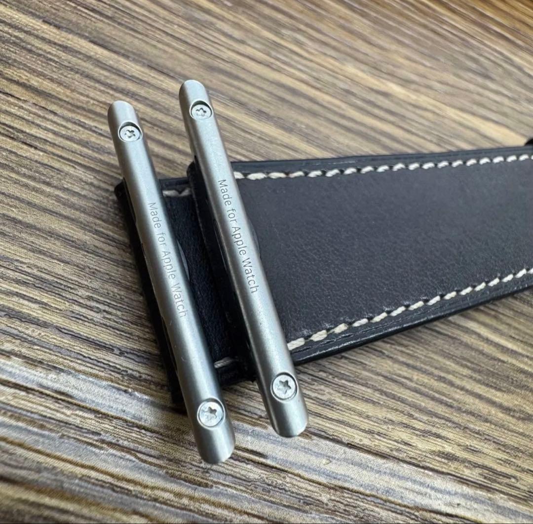 2248 Apple Watch エルメス　エベンヌ　ディプロイアントバックル