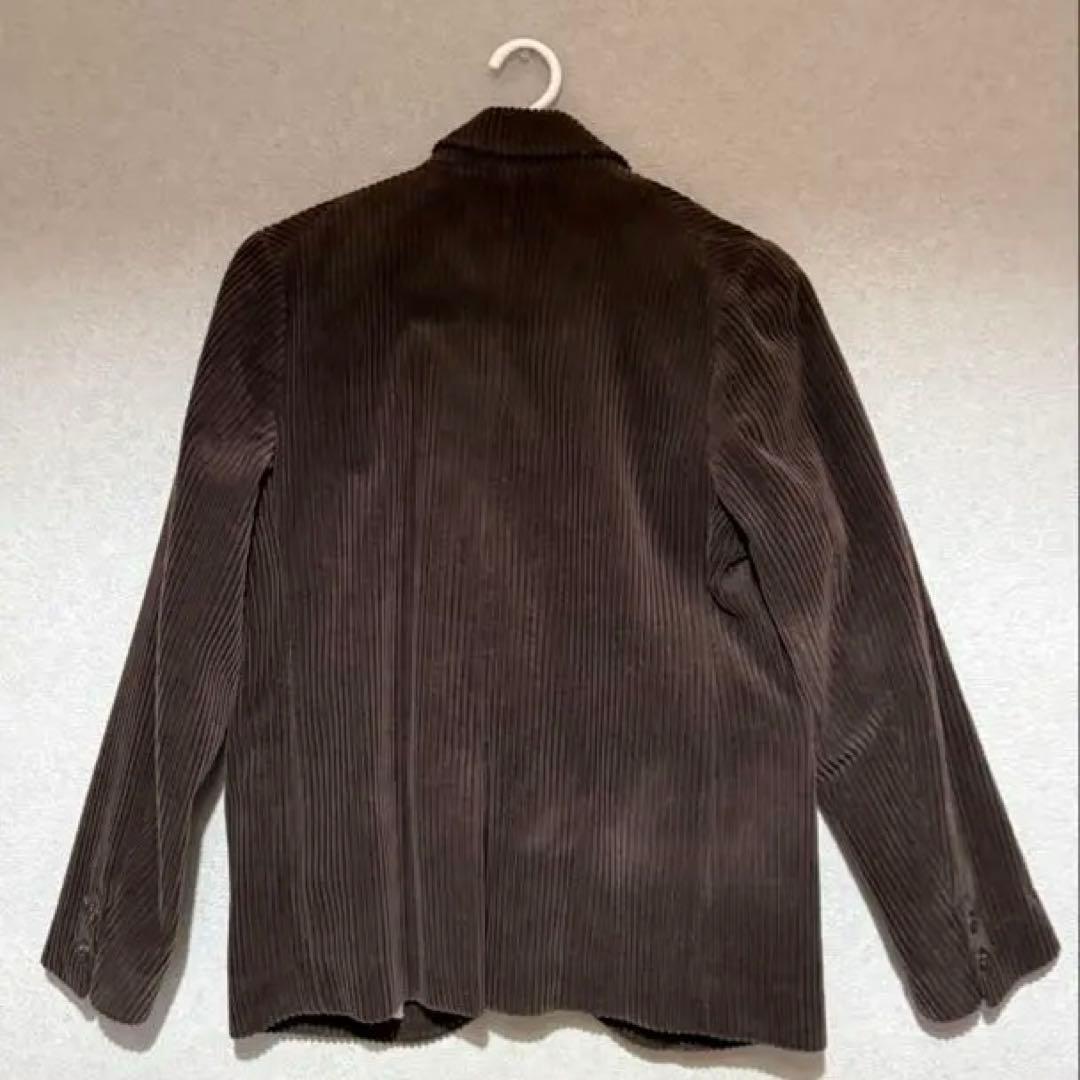 BEAMS BOY ブラウン コーデュロイ テーラードジャケット