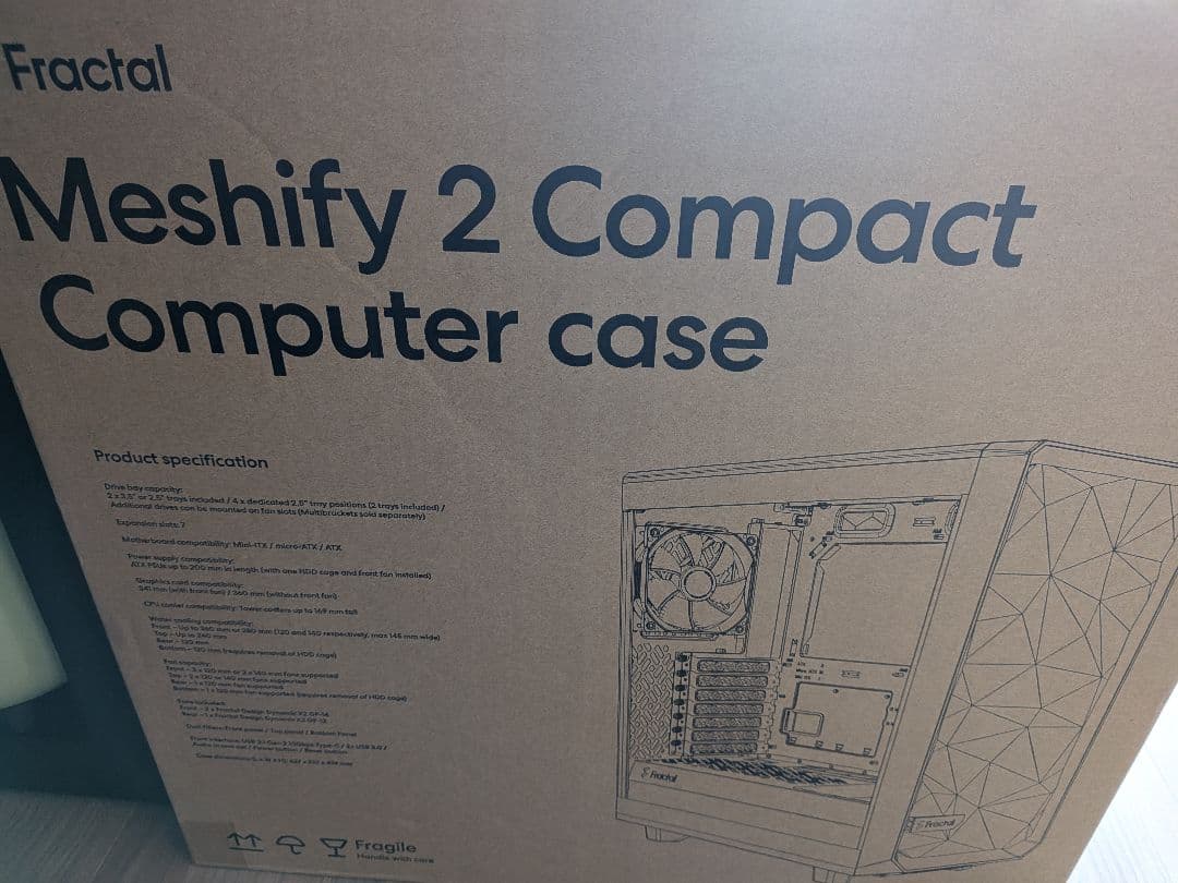 Fractal Meshify 2 Compact PCケース