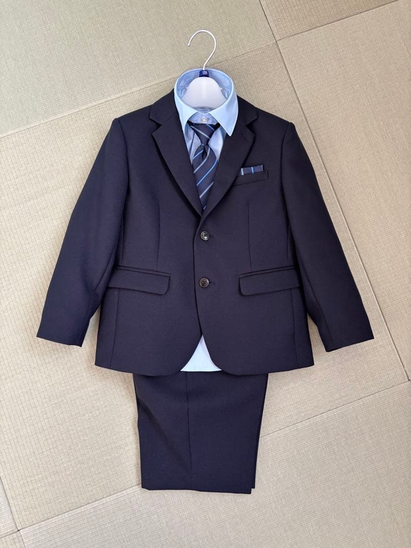 キッズフォーマル　CHOPIN 120B 男の子　ネイビー