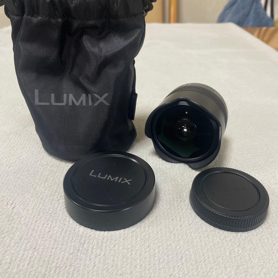 LUMIX G FISHEYE 8mm/F3.5 H-F008 魚眼レンズ