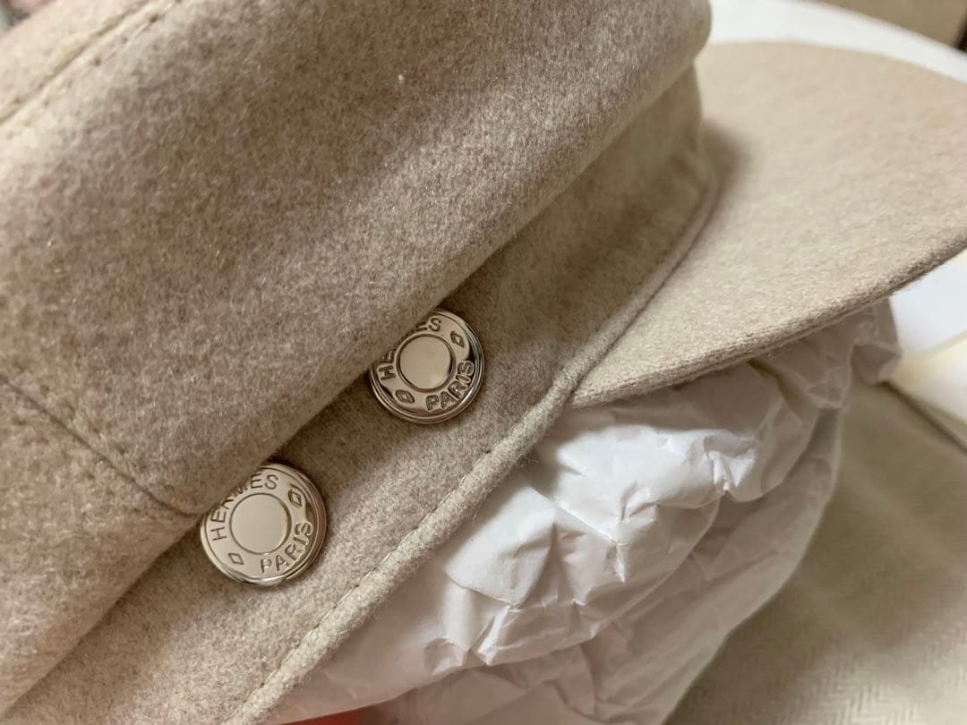 HERMES エルメス Deauville キャスケット 57