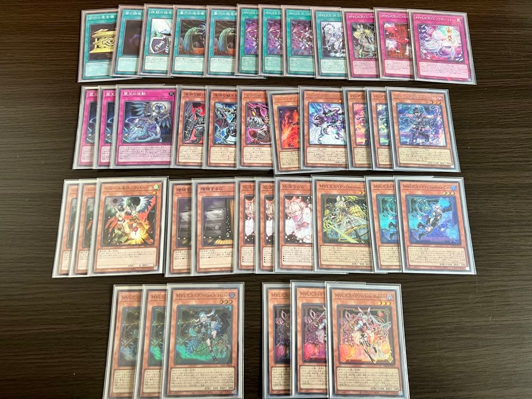 遊戯王 M∀LICEデッキ　スリーブ付き