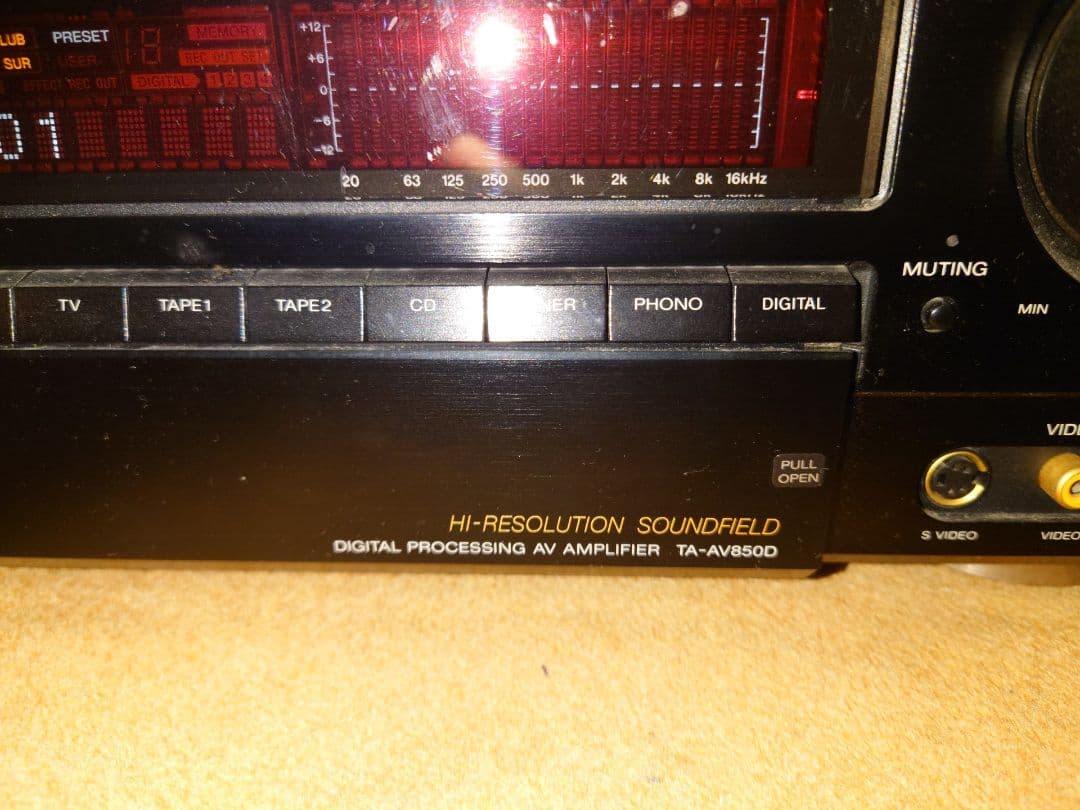 【週末値下げ】SONY AVアンプ TA-AV850D