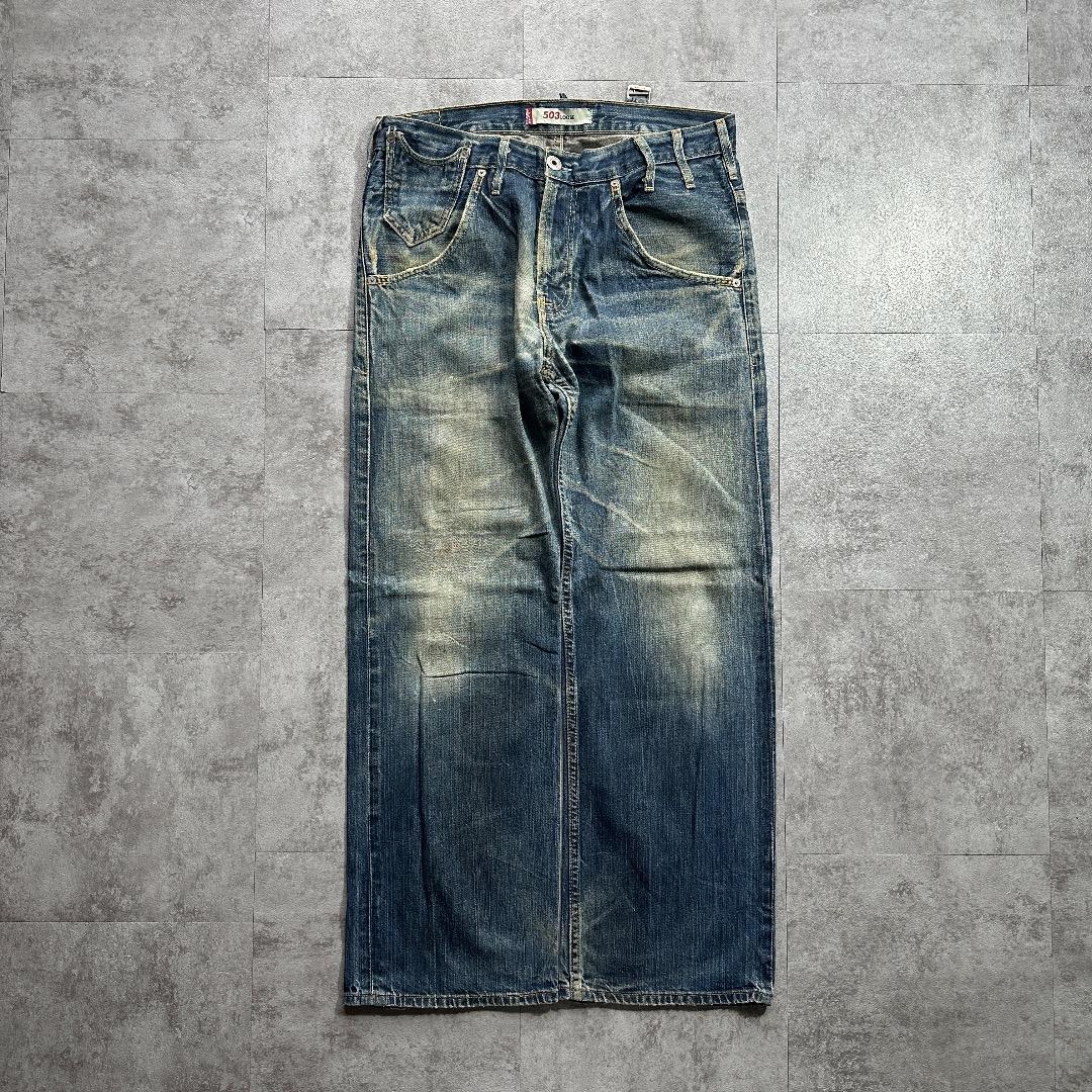 【W32 L30】00s トルコ製 europe levi's 503