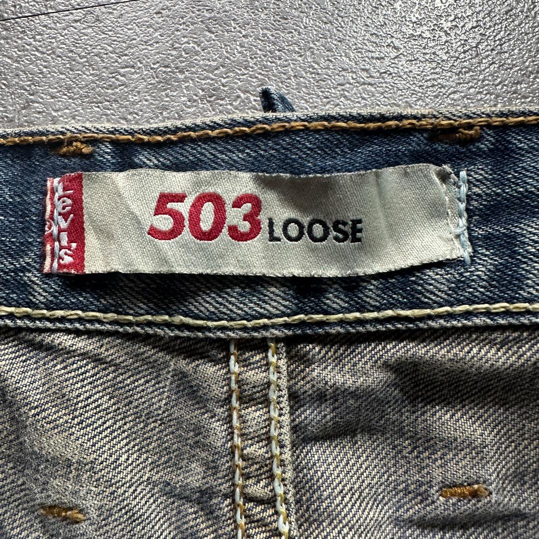 【W32 L30】00s トルコ製 europe levi's 503