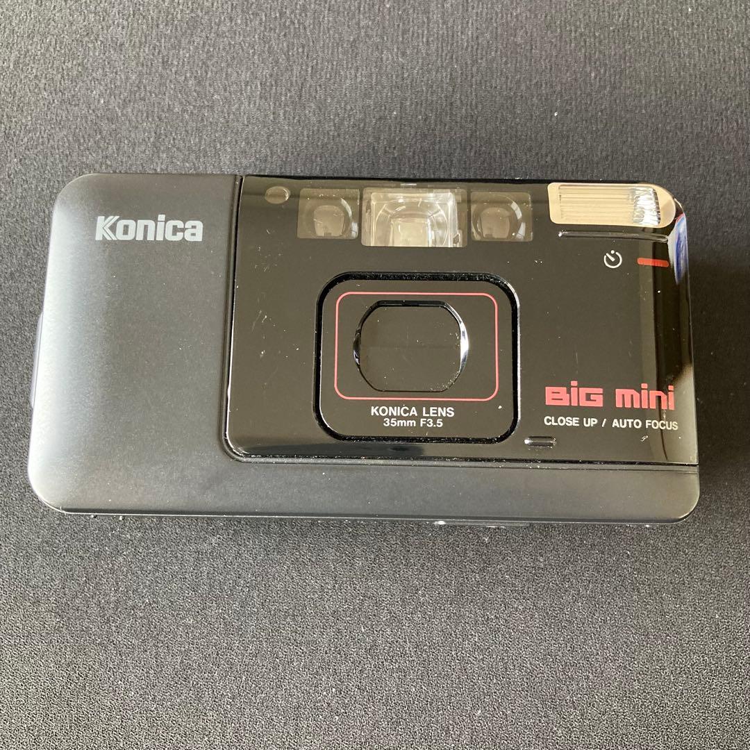 【美品】Konica big mini A4 ビッグミニ フィルムカメラ