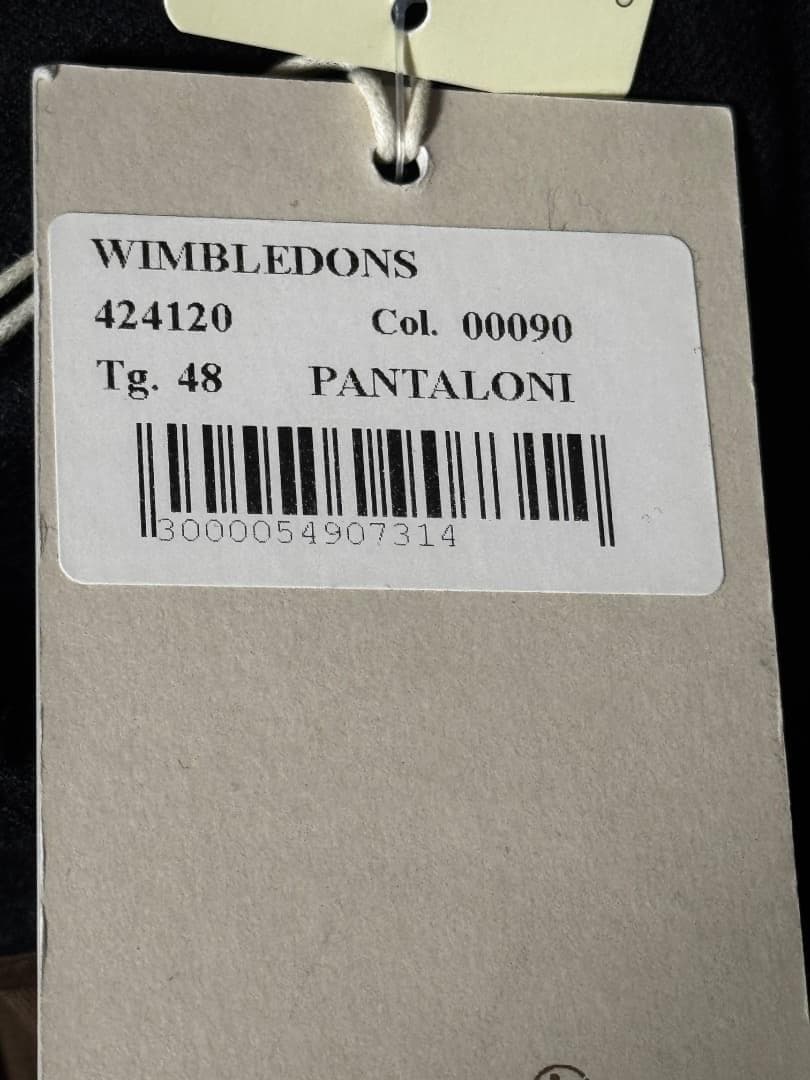 ブリリア1949 ヴァージンウールストレッチ1プリーツテーパードイージーパンツ
