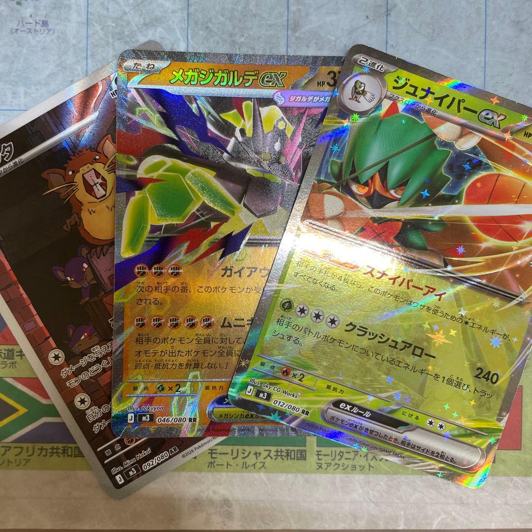〈極美品〉メガジガルデex SAR ムニキスゼロ　オマケ付き