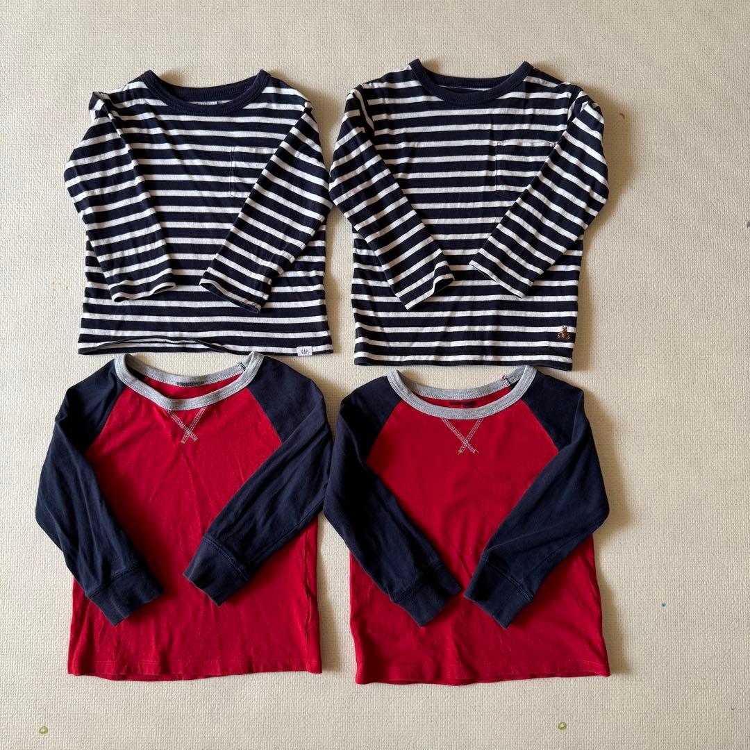 ラルフローレン gap含む16点まとめ売り！双子用 90〜100サイズ 春服