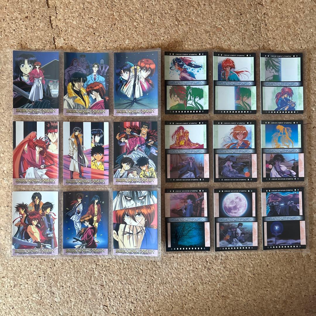 るろうに剣心　カードダス　初版　ノーマコンプ　SP5枚　付録3枚　全188枚