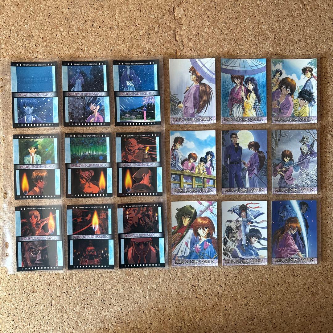 るろうに剣心　カードダス　初版　ノーマコンプ　SP5枚　付録3枚　全188枚