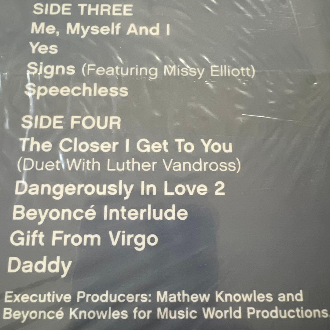Beyonce 2LP US盤 美品 dangerously in love