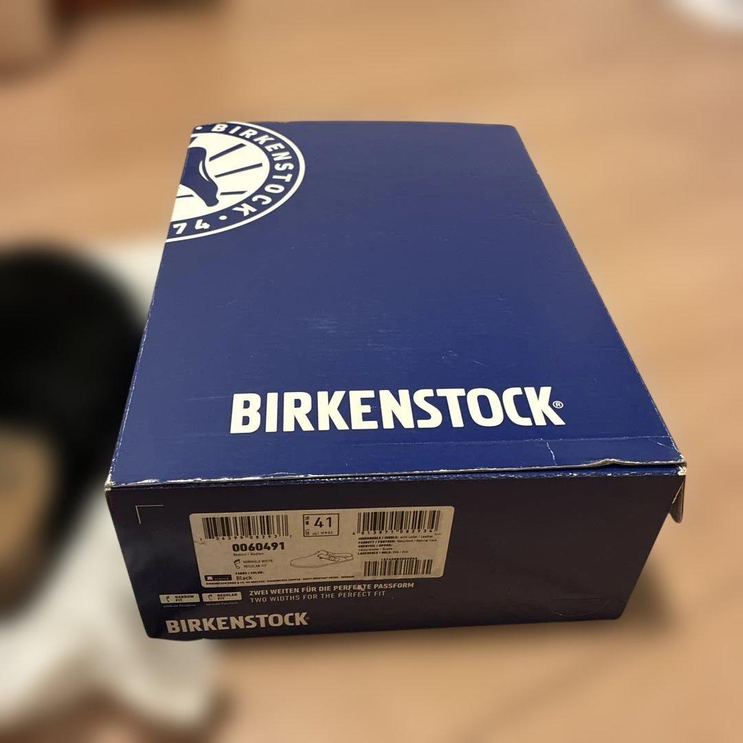 Birkenstock ブラック 41（Boston）