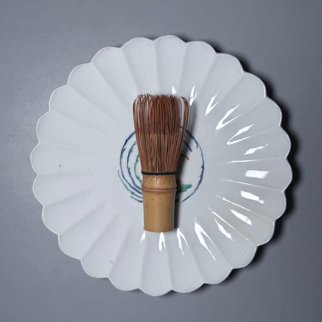 十二代　酒井田柿右衛門　渦福　錦　鳳凰図菊花形皿　中皿一枚　取皿五枚