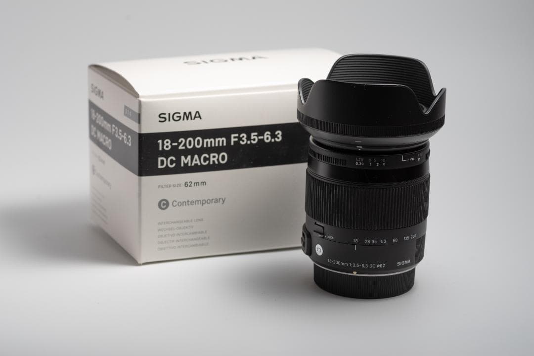 SIGMA 18-200mm F3.5-6.3 DC MACRO （Kマウント）