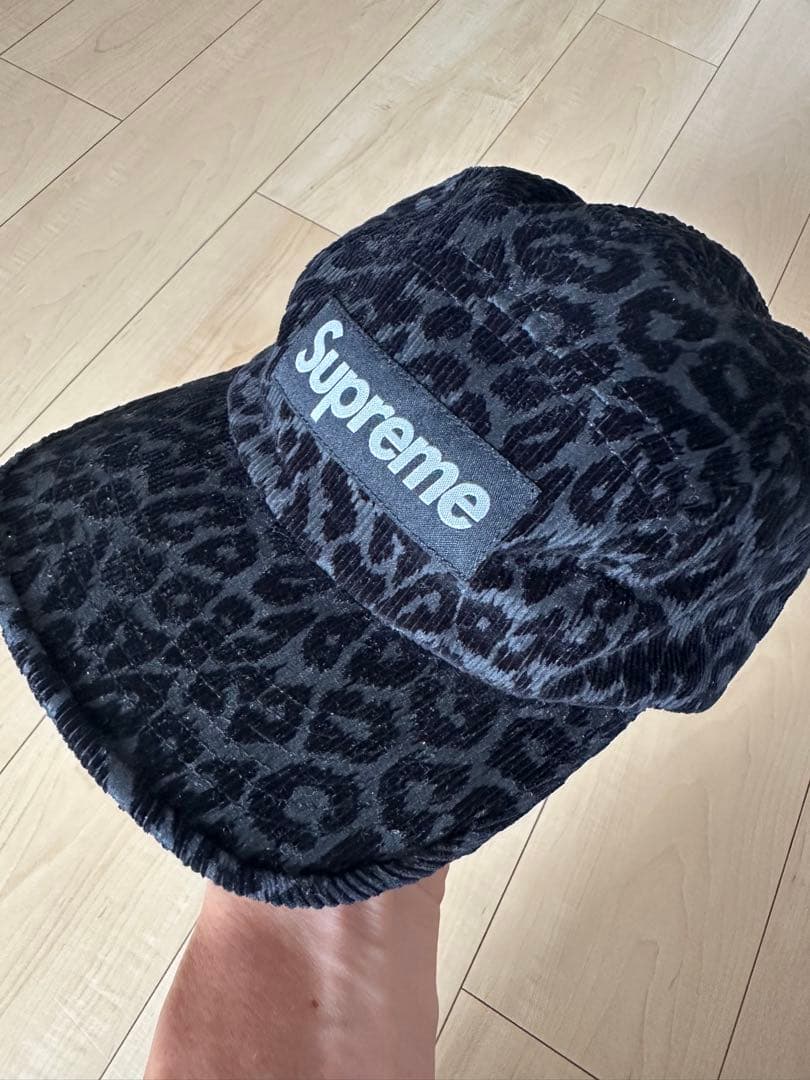 【人気美品】Supreme Box logo Cap コーディロイ