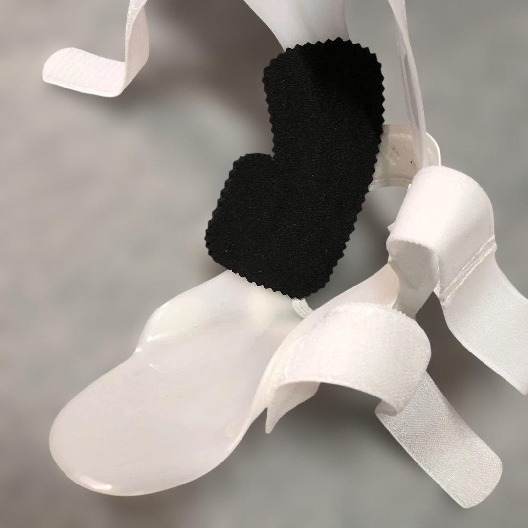 短下肢装具 オルトップ ORTOP AFO LH 右足L 保護パッド付き