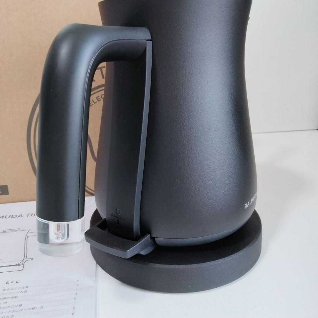 【未使用に近い】BALMUDA バルミューダ　電気ケトル　ブラック　702