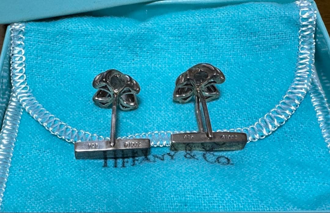 Tiffany&Co. カフリンクス カフス シグネチャークロス