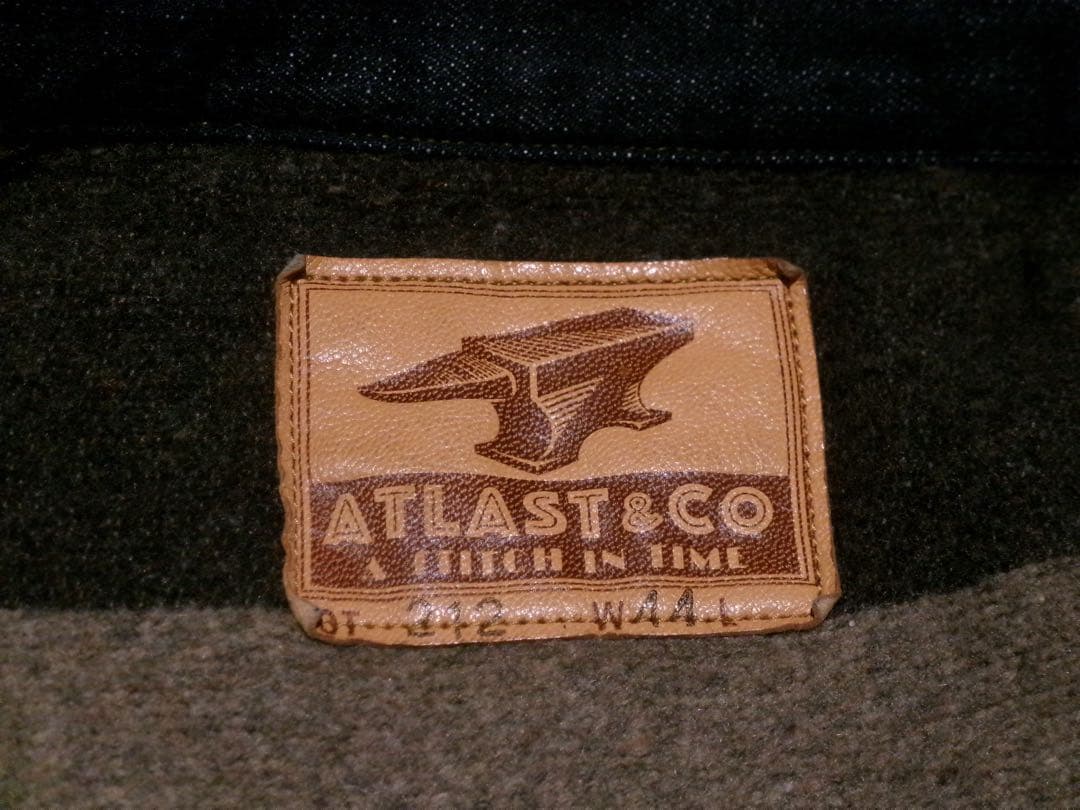 atlast&co. アットラスト ブランケット デニムジャケット 44